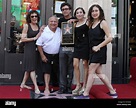 Rhea Perlman, Danny DeVito and their children Lucy Chet DeVito, Grace ...