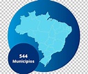 Federative Unit Of Brazil Map Geography Region PNG, Clipart, Aqua ...