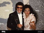 Diana Ross and Lionel Richie during Grammy Awards - February 26, 1985 ...