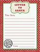 Letter To Santa Printable Template - Printable Templates