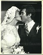 1979 Susan Ford, husband, Charles Vance kiss, Palm Desert California ...