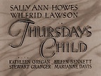 Thursday’s Child (1943 film)