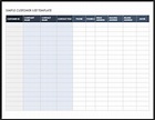 Free Client & Customer List Templates | Smartsheet