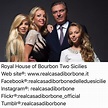 Royal House of Bourbon Two Sicilies | Royal house, Royal, Two sicilies