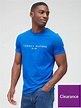 Tommy Hilfiger Tommy Logo T-Shirt - Greek Isle Blue | littlewoods.com