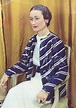 1940 The Duchess poses in a blue and white ensemble for Life magazine ...