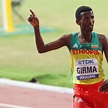 Lamecha Girma under the eight-minute mark in the 3000m steeplechase at ...