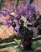 Lilacs in a Window by Mary Cassatt Size: 50.8x61.595 cm Medium: oil on ...