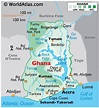 Ghana Large Color Map