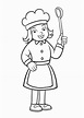 Chef Coloring Pages - Free Printable Coloring Pages for Kids