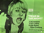 Fear In The Night 1972 Hammer Horror film poster, starring Judy Geeson ...