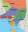 Map Of Los Angeles County Popular Los Angeles County Map throughout Map ...