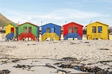 The Vividly Colorful Bo-Kaap Homes and Muizenberg Beach Bungalows in ...