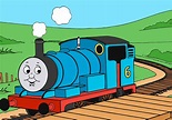 Thomas The Train Riding Vector - Download Free Vectors, Clipart ...