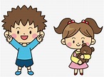 Younger Sister Clipart - 2395x1662 PNG Download - PNGkit