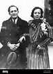 Director Mervyn LeRoy, left, and his second wife, Doris Warner, on ...