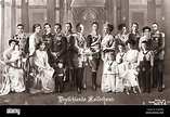 A very popular postcard shows the imperial family with all princes and ...