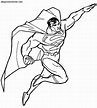 Dibujos Sin Colorear: Dibujos de Superman para Colorear