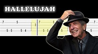 Leonard Cohen - Hallelujah (Easy Ukulele Tabs Tutorial) - YouTube