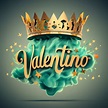 Nombre 3D valentino | Imágenes para Peques