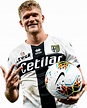 Andreas Cornelius Parma football render - FootyRenders