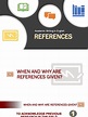 When and Why Are References Given | PDF