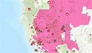 Active Fire Map California: Latest Updates & Safety Tips - World Map ...