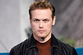 Outlander's Sam Heughan stuns in casual kilt as he takes his Audi for a ...