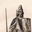 Grabados & Dibujos Antiguos | Retrato de Godofredo V de Anjou (1113 ...