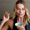 margot robbie eating beans from a can | Stable Diffusion | OpenArt