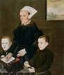 Alice Barnham and her Two Sons Martin and Steven, 1557