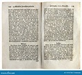 Page of the German Antique Newspaper Editorial Image - Image of ...