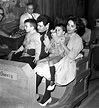 ELIZABETH TAYLOR, EDDIE FISHER w/ Her Sons, MICHAEL, JR. and ...