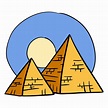Top 189 + Piramide egipcia para dibujar - Ginformate.mx