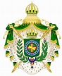 Grande Brasão de Armas do Brasil - Coat of arms of the Empire of Brazil ...