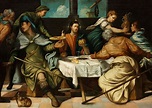 Tintoretto Jacopo Robusti The Supper at Emmaus. Religious Biblical Fine ...