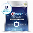 Crest 3DWhitestrips Professional Effects At-home Teeth Whitening Kit ...
