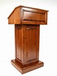 Solid Wood Podium | Converts to Tabletop Lectern