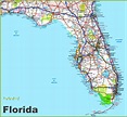 Map Of Florida With Cities Listed