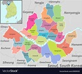 Seoul South Korea Map – Map Of The Usa With State Names