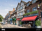 High Street, Esher, Surrey, England, United Kingdom Stock Photo ...