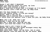 Baby Blue, by The Byrds - lyrics with pdf