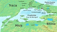 1er Sitio de Constantinopla (674-678) | Siege of constantinople, Map ...