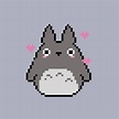 Totoro pixel art
