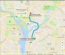 Map Of Area Around Washington Dc - London Top Attractions Map