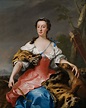 Isabella Montagu, Duchess of Manchester, three quarter length as the ...