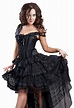 Burleska Womens Ophelie Steampunk Corset Dress - Steampunk Web