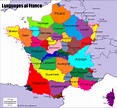 Languages of France | Language map, France map, Geography map
