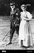 Sigmund Freud mit Tochter Anna Freud Wandern in den Dolomiten Stockfoto ...