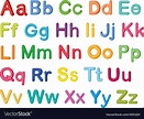 English alphabets Royalty Free Vector Image - VectorStock